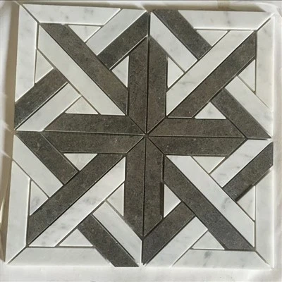 Parketová mozaika Dolomitský mramor